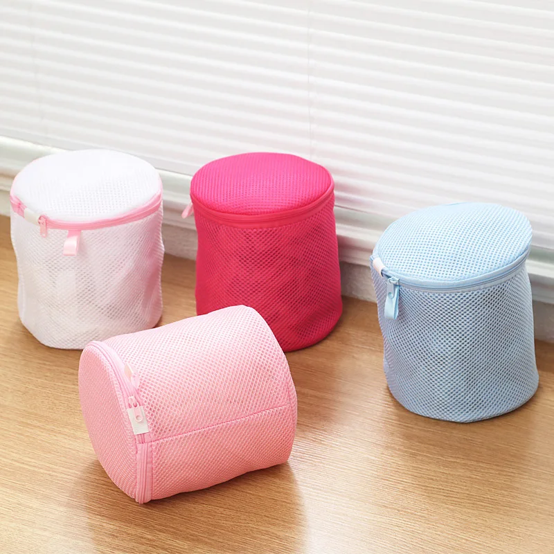 wholesale 100% Polyester sandwich lingerie washing mesh bag ,bra laundry mesh bag,mesh wash bag for bra