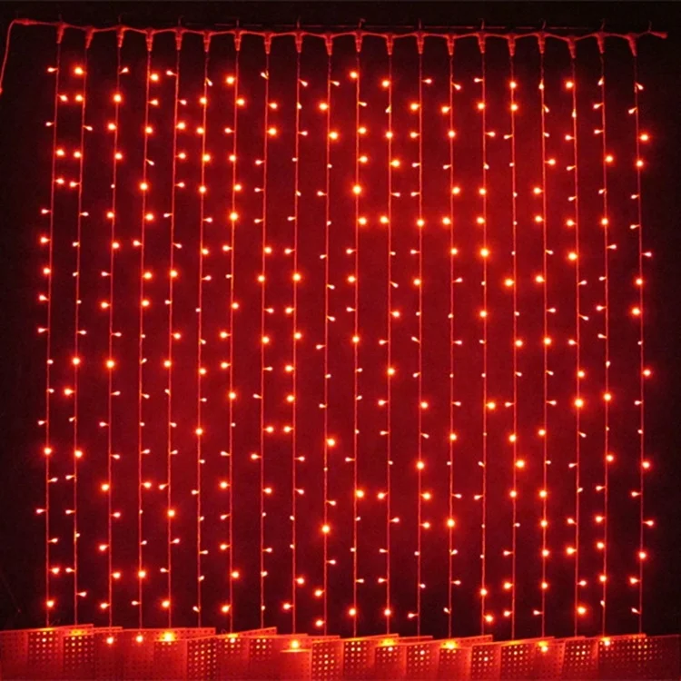 Led curtain lights for outdoor lighting