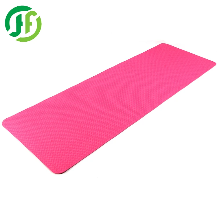 Высококачественный нескользящий коврик для йоги из ТПЭ с индивидуальным логотипом, экологически чистый коврик для йоги, оптовая продажа, Толщина 6 мм, 8 мм