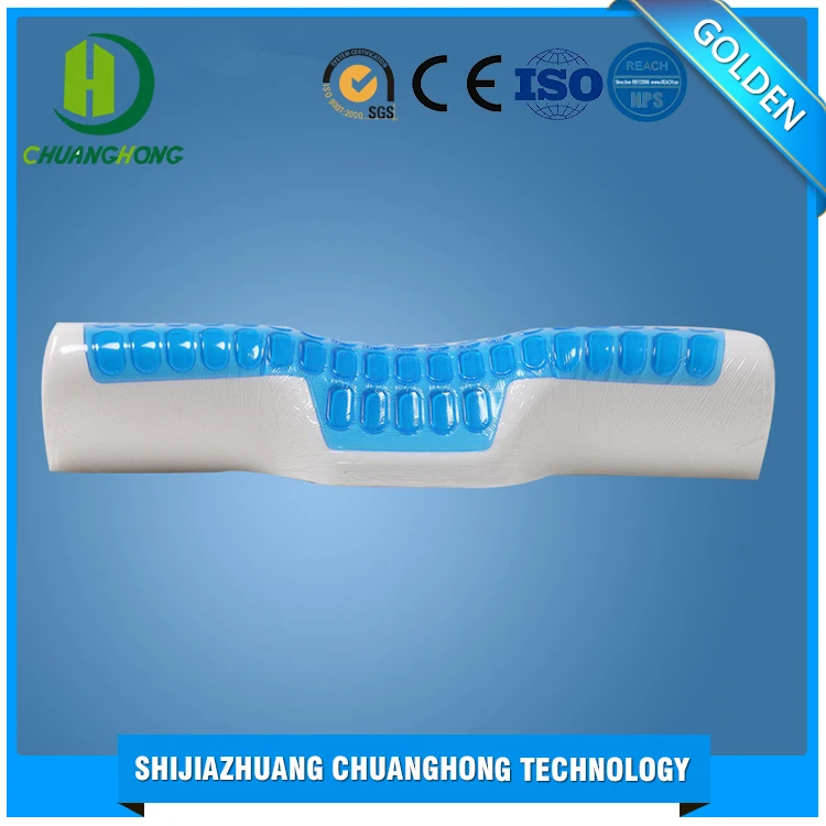 Заводская поставка лучшее качество гелевая Подушка с эффектом памяти охлаждающая подушка из пены