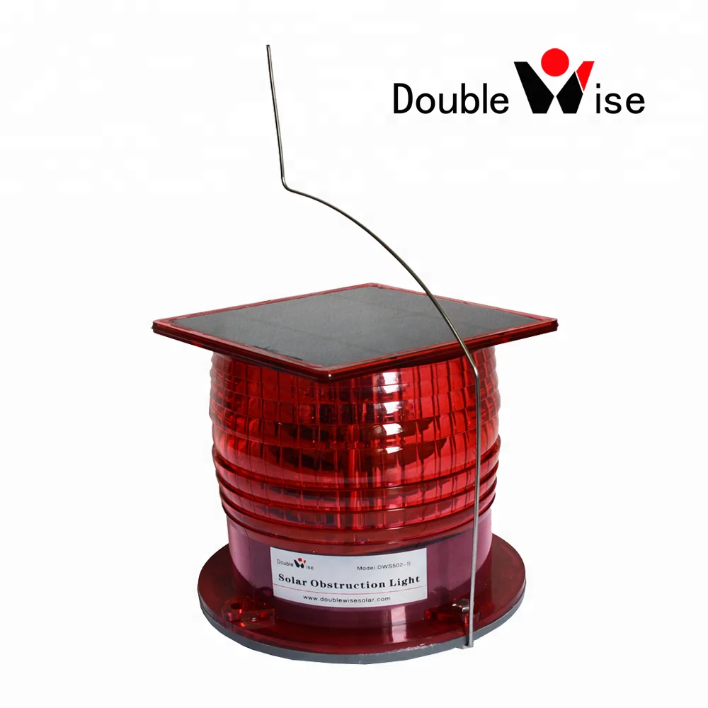 L810 Led Tower Crane Aircraft Obstacle Solar Aviation Obstruction Light