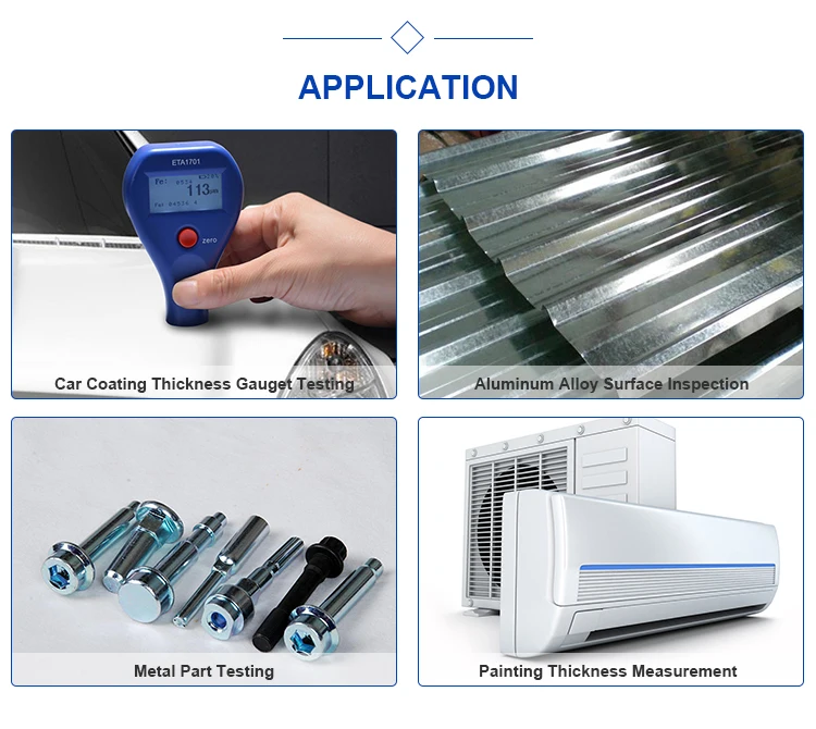 ETA-0682 в нефтегазовой сфере толщиномер автомобильной фильм Толщина покрытия датчики