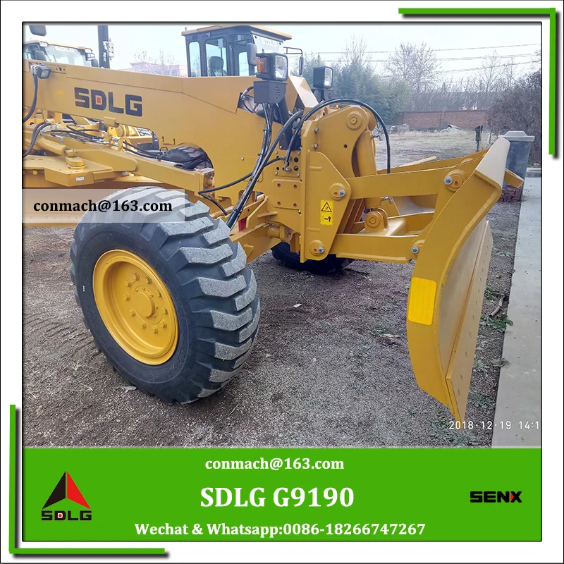 Новый дизайн автогрейдер LGG9190 бульдозер с задним рычагом на
