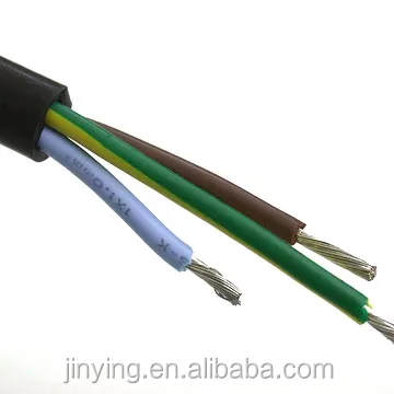 
VDE HO5SS-F нагревательный силиконовый резиновый Электрический кабель 