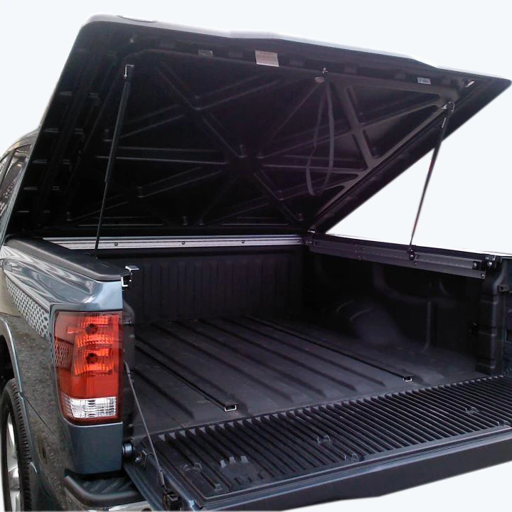 
2015+ Hilux Revo custom pickup flat cover rolling plastic hydraulic brace pickup back cover 