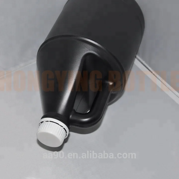 1 Gallon Plastic Bottle Black PE UV Ink Bottle