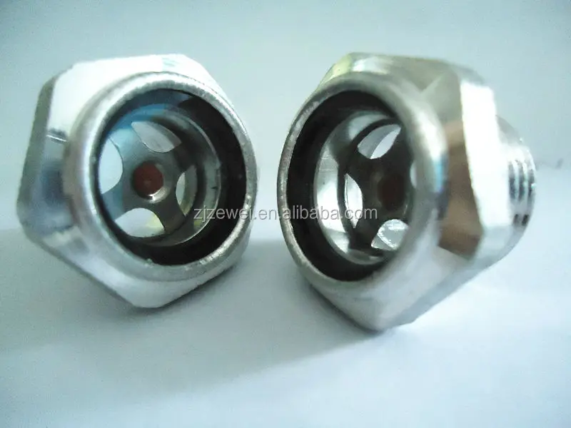 oil level sight glass G 1/2 and NPT 1/2
