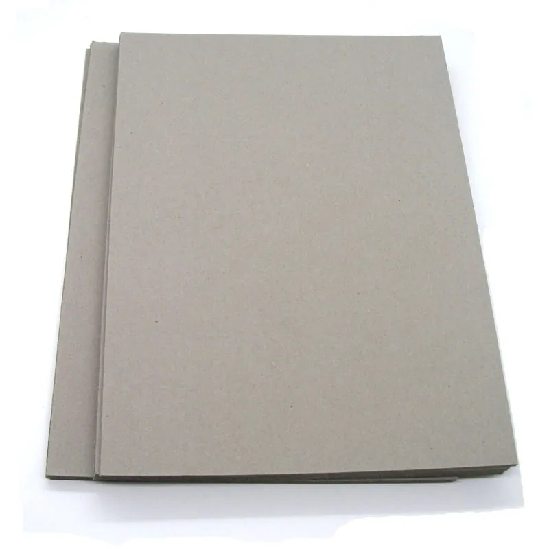 1mm sheets laminated grey cardboard non corrugated