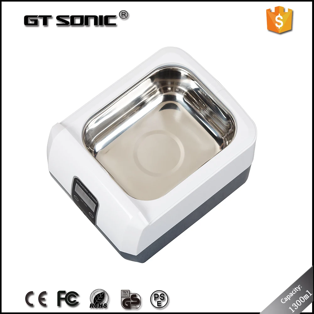 GT SONIC Home use ultrasonic cleaner VGT-1200 ultrasonic power 60W