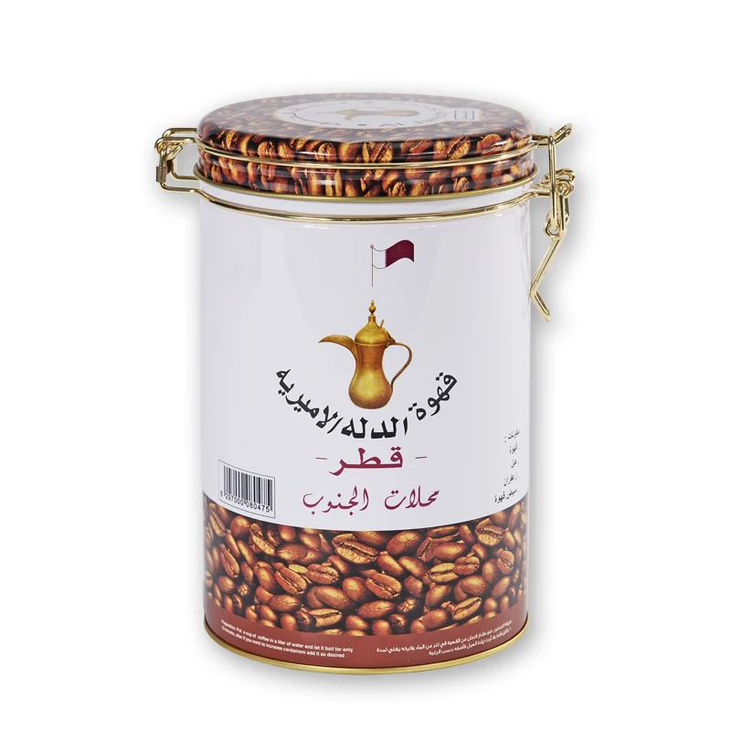 New Custom Double Lids Chocolate Coffee Candy Tea Sweets Sugar Packaging Tin Can