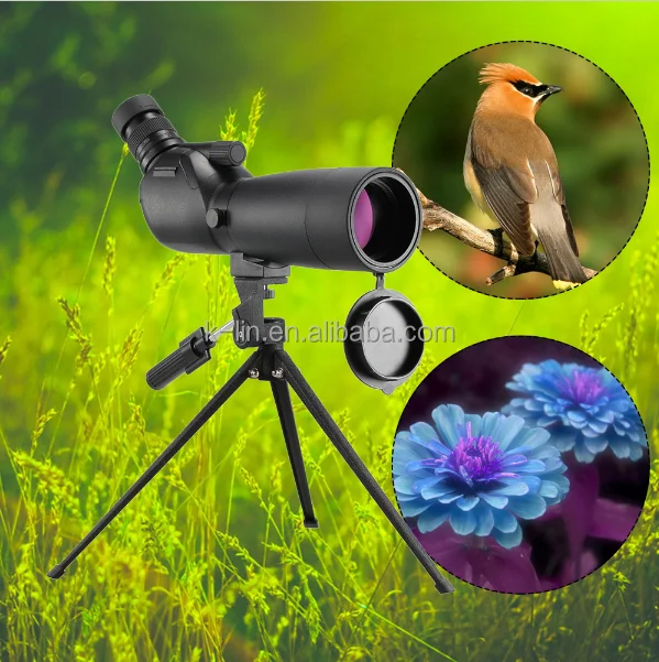 Visionking 20-60x60 Waterproof Spotting Scope Zoom Bak4 Spotting Scope For Birdwatching Hunting Monocular Telescope W/Tripod