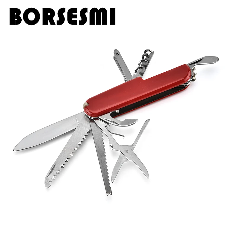 Top Latest Multi function survival knife set with keychain stainless steel pocket knives kit portable knife pocket clip