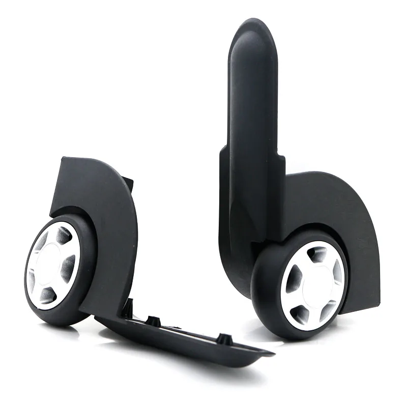 Profession Design Best Luggage Wheels Parts Accessories Portable Luggage Wheels Suitcase Wheels Black Plastic Durable Paypal HXX