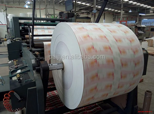 
single side PE coated flexo printing paper rolls paper cup raw material 