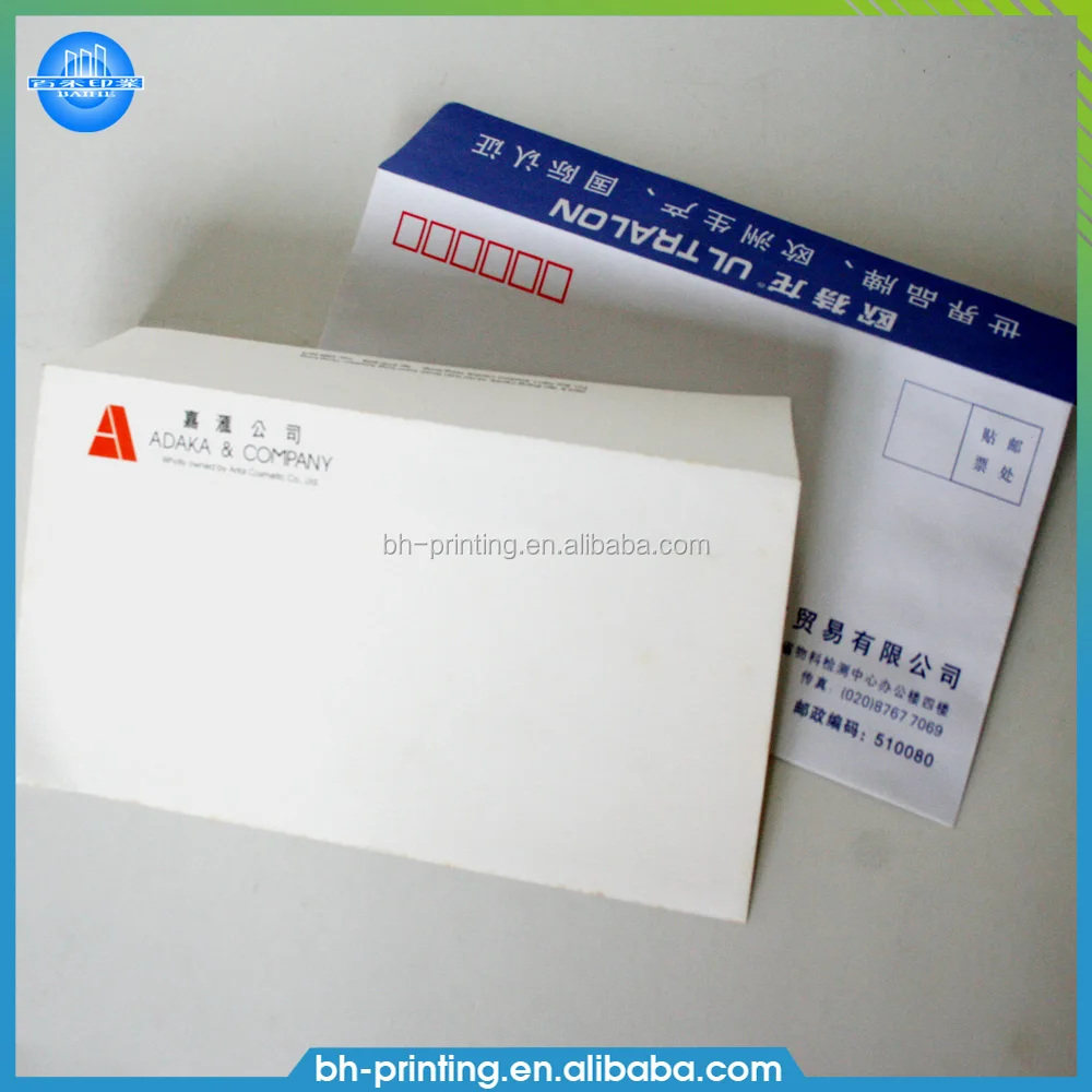Custom paper color envelope decorative paper envelope