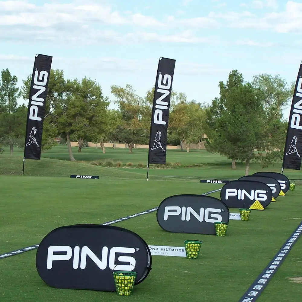 Круглый Овальный складной баннер с логотипом на заказ