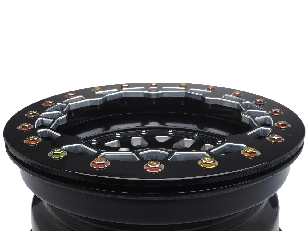 Колеса для внедорожников UTV Beadlock, колеса 15 дюймов x 10 дюймов 5 + 5 4/156, передние и задние колеса для RZR 1000