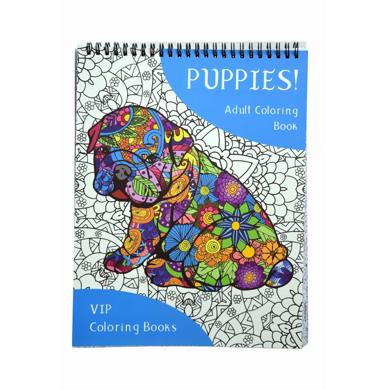 Китайский профессиональный изготовленный на заказ мягкий чехол спиральная детская раскраска