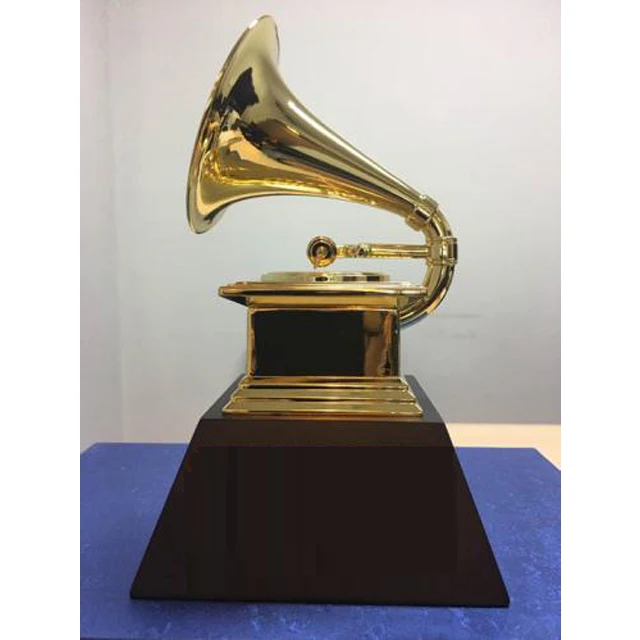 Metal and Resin Customized Grammy Award Trophy Cup