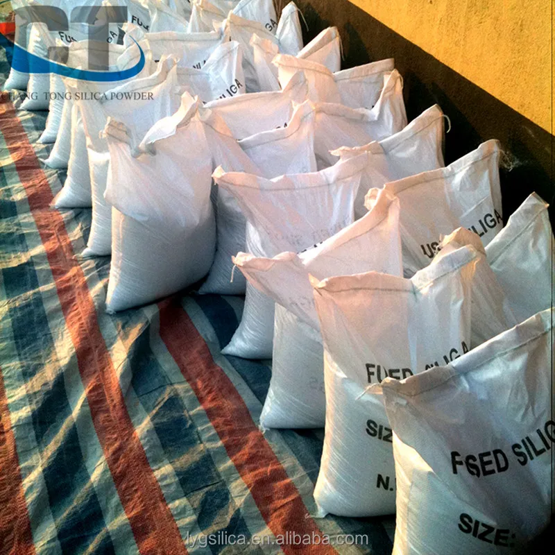 50 - 100M 70 - 140M Fused Silica Sand for Investment Casting Molding