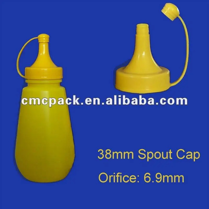 pour spout cap and large orifice lid