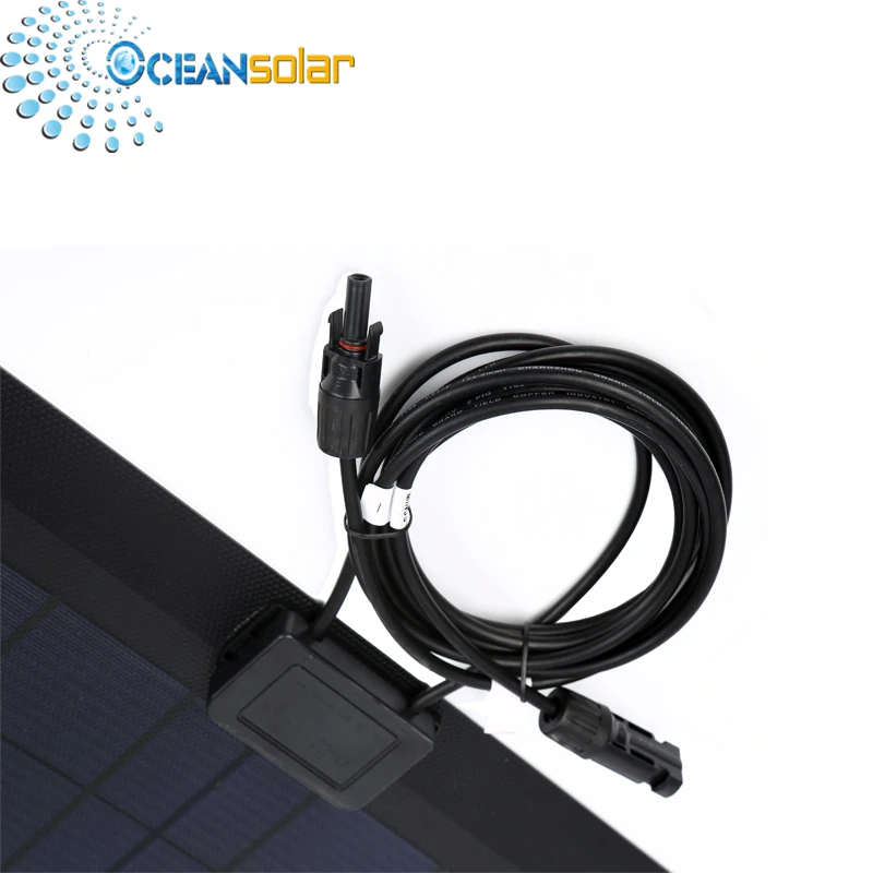 ETFE high efficiency 100w semi  flexible solar panel for greenhouse charge