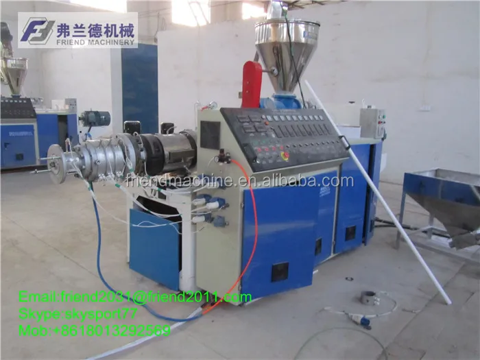 plastic pvc pipe extruder machines making machine extrusion machine