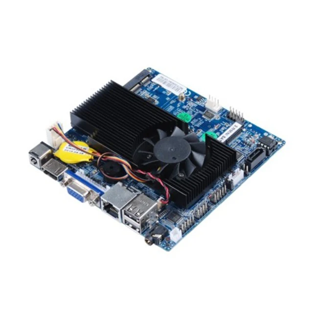 
Nano ITX 12*12cm 1037u embedded X86 linux motherboard with DC 12v power 1VGA 1HD display 