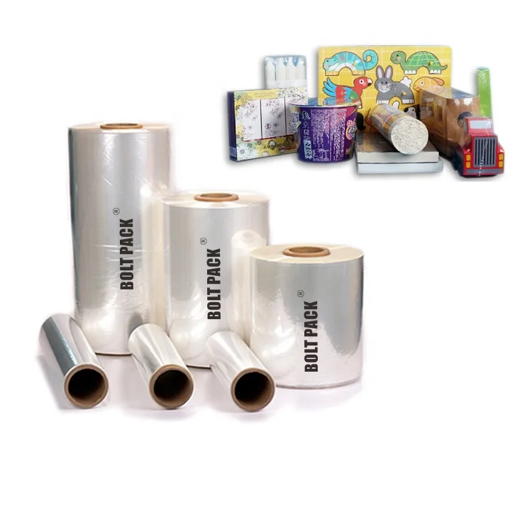 Super Clear Shrink Wrap Bag Pof Shrink Wrap Heat Seal Film With Factory Price