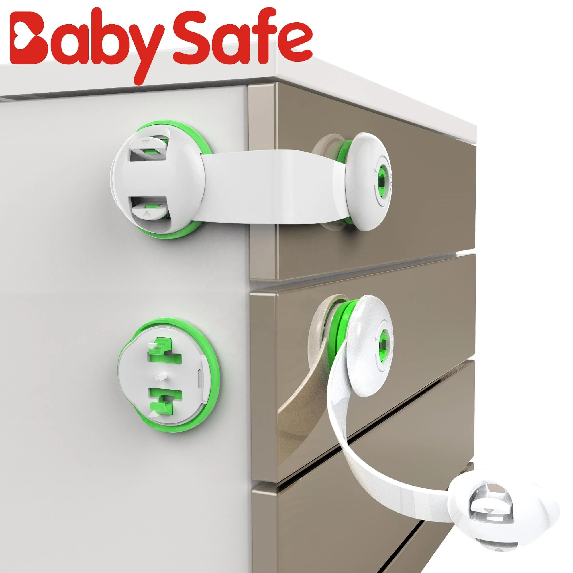 Easy Use Multi Purpose Adjustable Drawers Cabinet children safety lock
