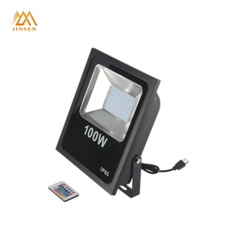 
Get Free sample new design outdoor SMD 100w RGB led floodlight 