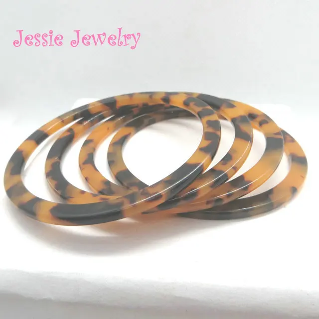 5049 Best selling tortoiseshell acetate bracelet island jewelry wholesale high quality beach jewelry accessories for women girl