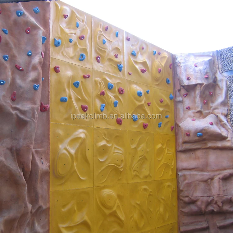 Indoor Rock Climbing Wall with 20 Years Experience Outdoor Playground Wall Climbing Holds Made of Resin for Parks