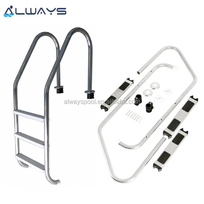 Guangzhou stainless steel pool ladder manufacturers swimming pool ladder supplier
