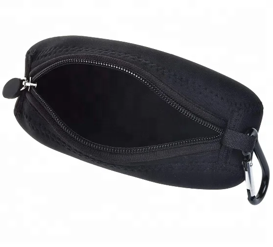 Mini neoprene Multi-function travel storage organizer pouch case bag for cosmetic pencil cellphone earphone charger money Keys