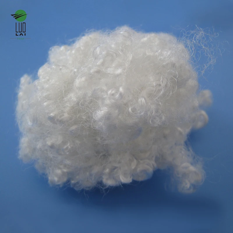
Factory Supplier 15dx64mm Virgin polyester staple fiber for padding toy 