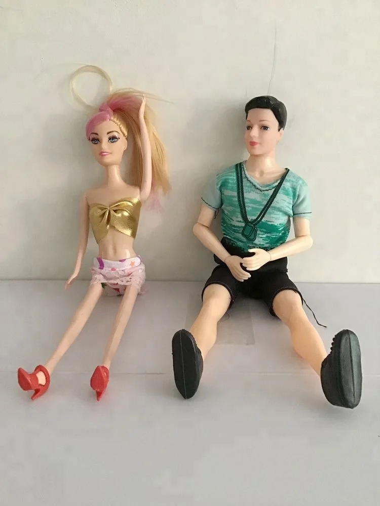 vinyl DIY Assortment family beauty Girl Fashion cloth bathroom accessories Doll Princess baby Kids Toys Birthday Gift Doll toys