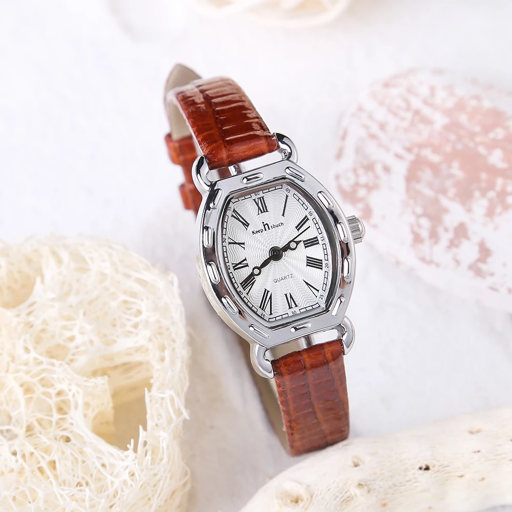 2019 Women antique watches cheap leather quartz wrist watch custom logo