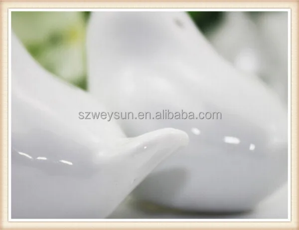 Ceramics Love Bird Salt And Pepper Shaker Wedding Gifts For Guests articulos de fiesta Wedding Souvenir