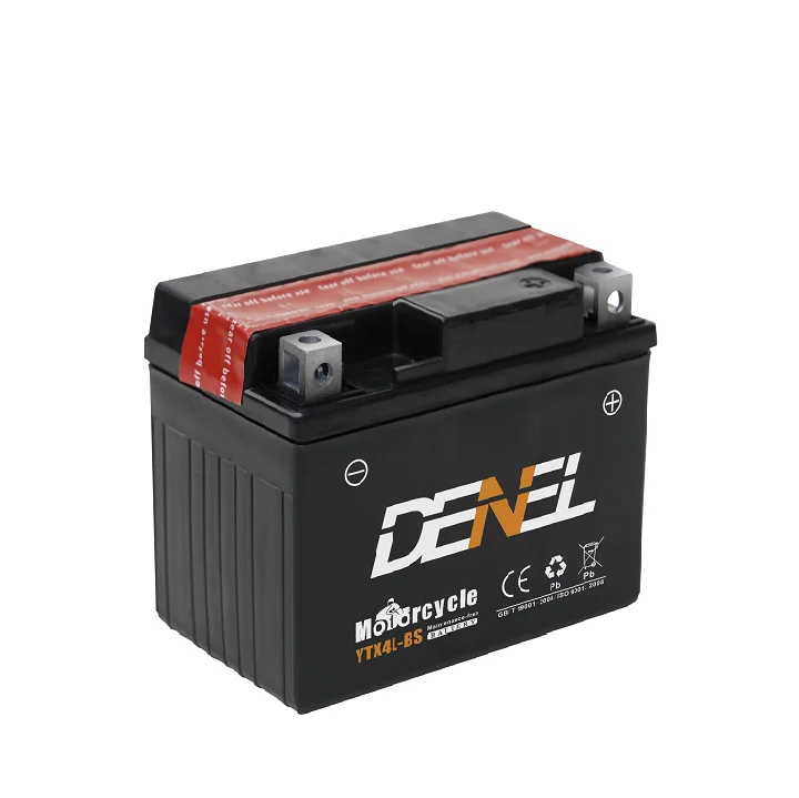 DENEL YTX4L-BS Motorcycle Battery For Motor