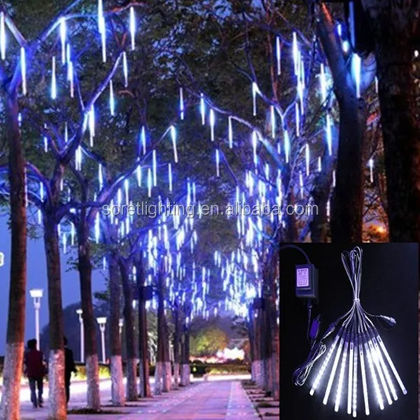 waterproof 24v SMD3528 decorative christmas led meteor shower light
