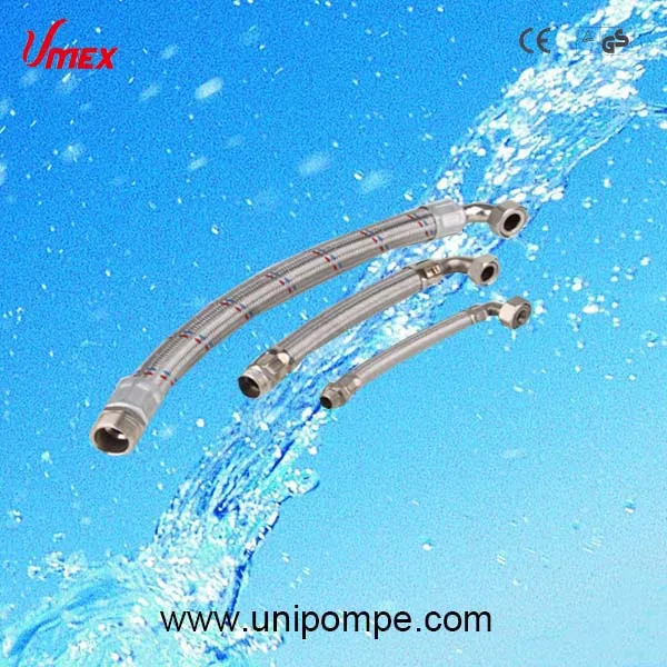 Ant-Вибрационный гибкий шланг, гибкий плетеный шланг из нержавеющей стали, гибкая водопроводная труба из нержавеющей стали