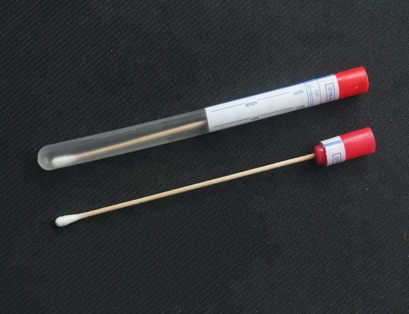 
transport swab tube,disposable swab, medical swab 
