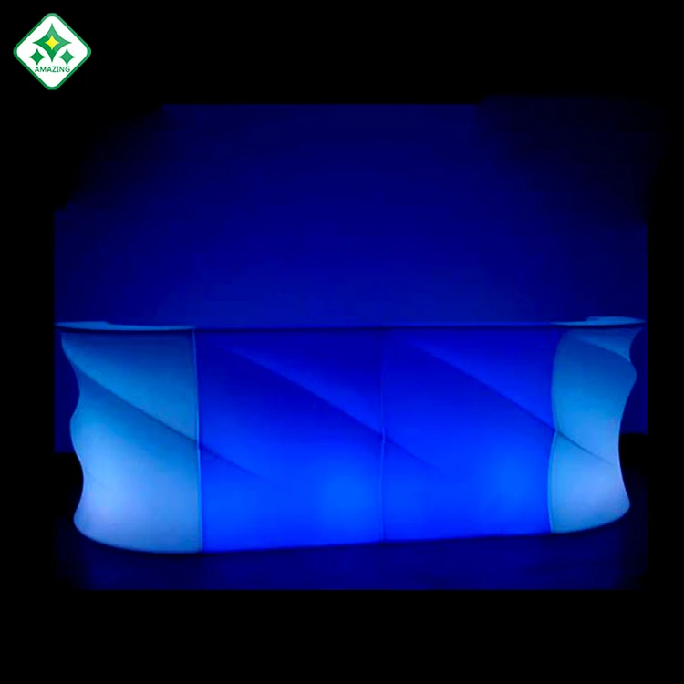 
special design Plastic portable hotel bar furniture drink bar counter for party 