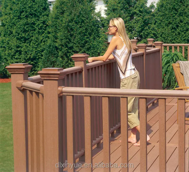 
Wpc square column Wood Plastic Composite Fence Pergola Curtain wall post 