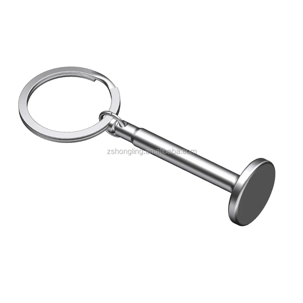 
3D car engine valve shaped custom promotional key chain 