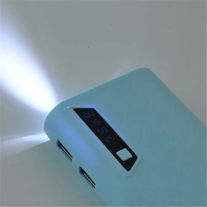 2018 зарядное устройство Внешний аккумулятор телефон зарядное устройство Банк