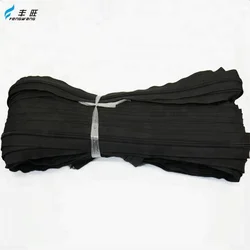 Top sale high quality wholesale long chain in rolls nylon zips zippers