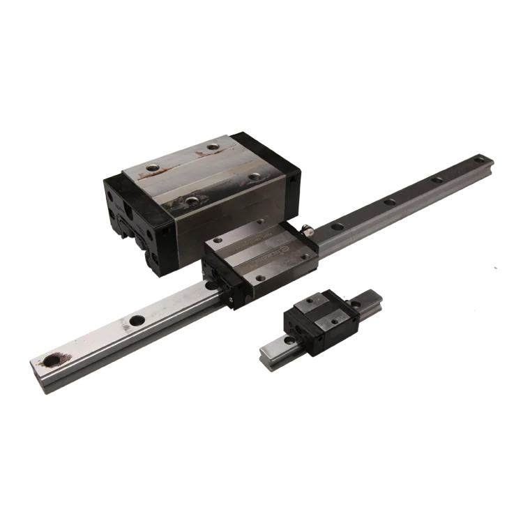 Bidirectional threaded rod linear guide for cnc with linear actuator