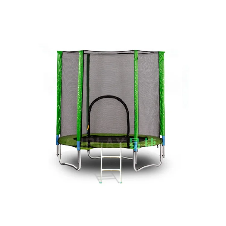 Safety Enclosure Nets Round Kids Mini Trampoline with net